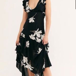Free people high low floral dress